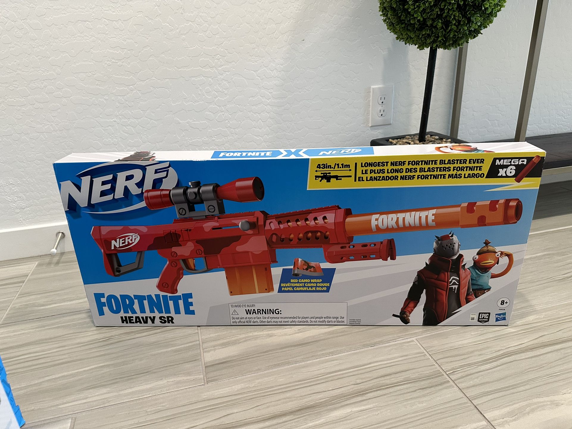 Nerf Gun Sniper Automatic Fortnite Dart Foam Ball Toy Toys Kids 