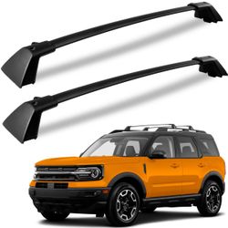 KINGGERI 265lbs Roof Racks Cross Bars Fit For Ford Bronco Sport (Off-Road)