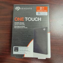 Hard Drive, Portable Storage, 2TB SEAGATE