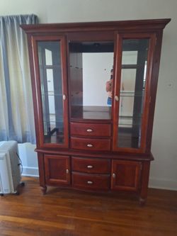 Curio Or China Cabinet