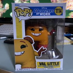 Funko Pop Disney Monsters At Work #1114 Val Little
