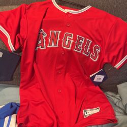 Youth Large Mike Trout Baseball Jersey