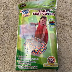 Brand New Unopened Toddler Disposable Toilet Seat Covers Potty Training