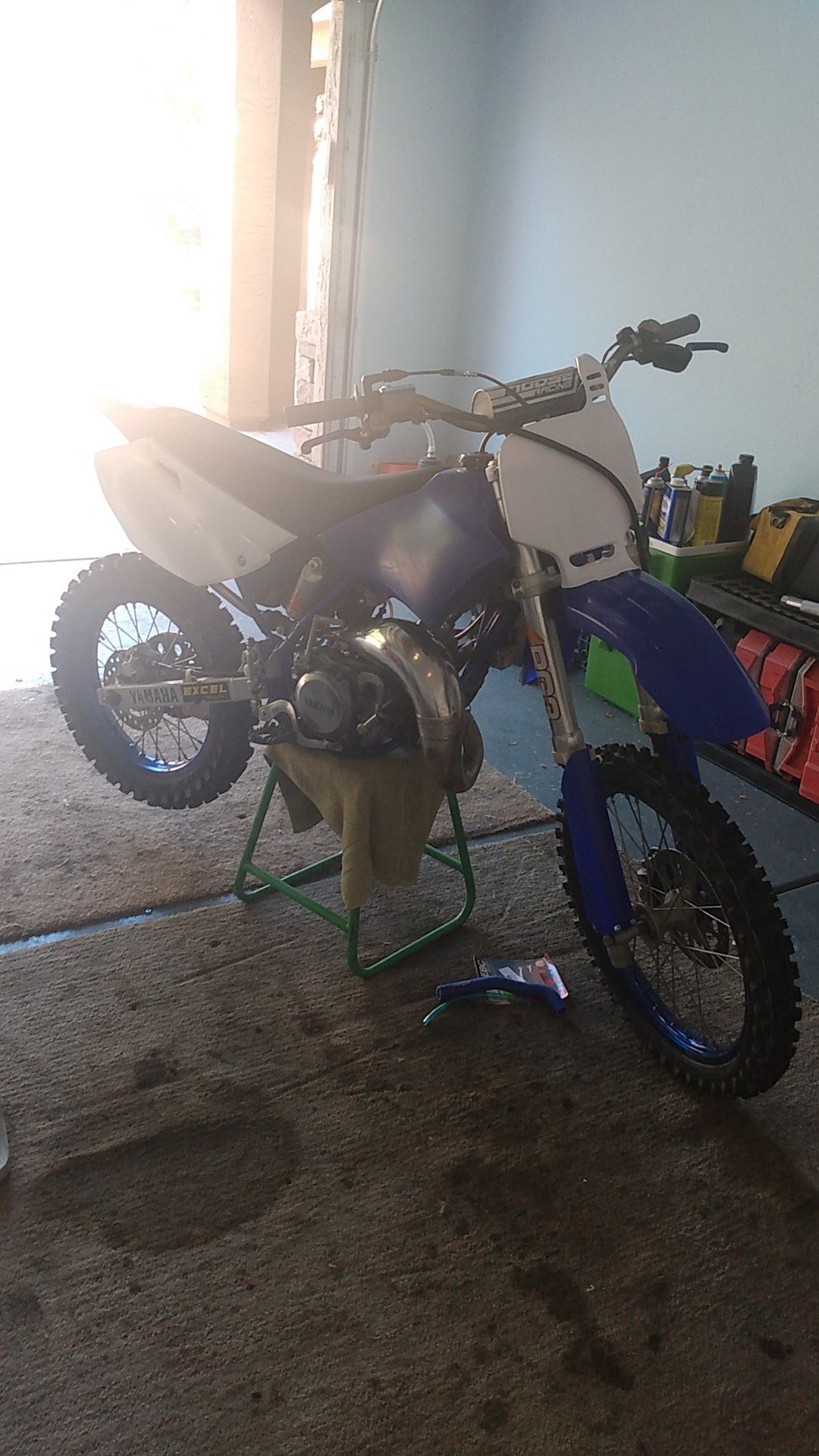 Yz 85 2008 big wheel board to 110 and a coolster pit bike