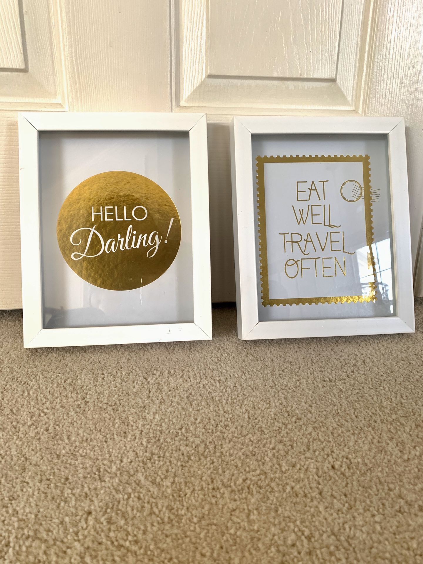 Framed wall art