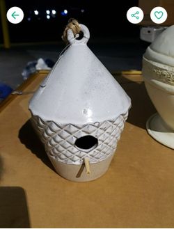 Ceramic bird house Ashland