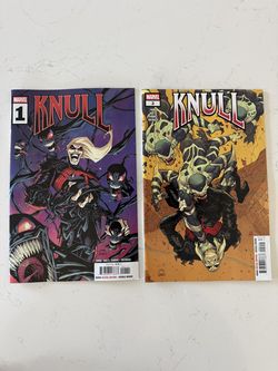 Knull 1 and 2: 1st Print Cover A Condition NM 🔥 NEW!