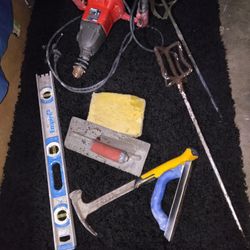 Bauer 8'5 Mud Mixer & Etc