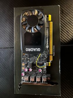 Nvidia Quadro P1000 4gb low profile graphics card