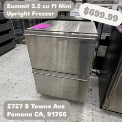 Summit Upright Mini Freezer 