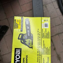 Ryobi 14” Chainsaw Brand New
