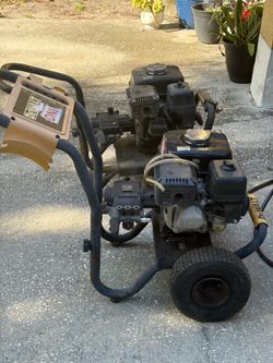 Gas pressure washer
