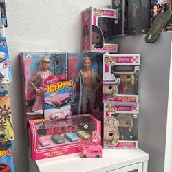 Barbie Movie Funko And Dolls And Hot Wheels 