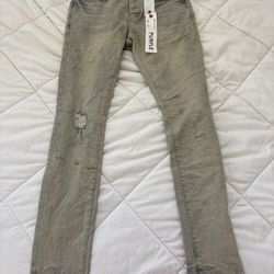Size 31 PURPLE jeans. Give offers