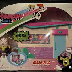 The Powerpuff Girls Mojo Jojo Jewelry Store Heist Playset Spin Master NEW