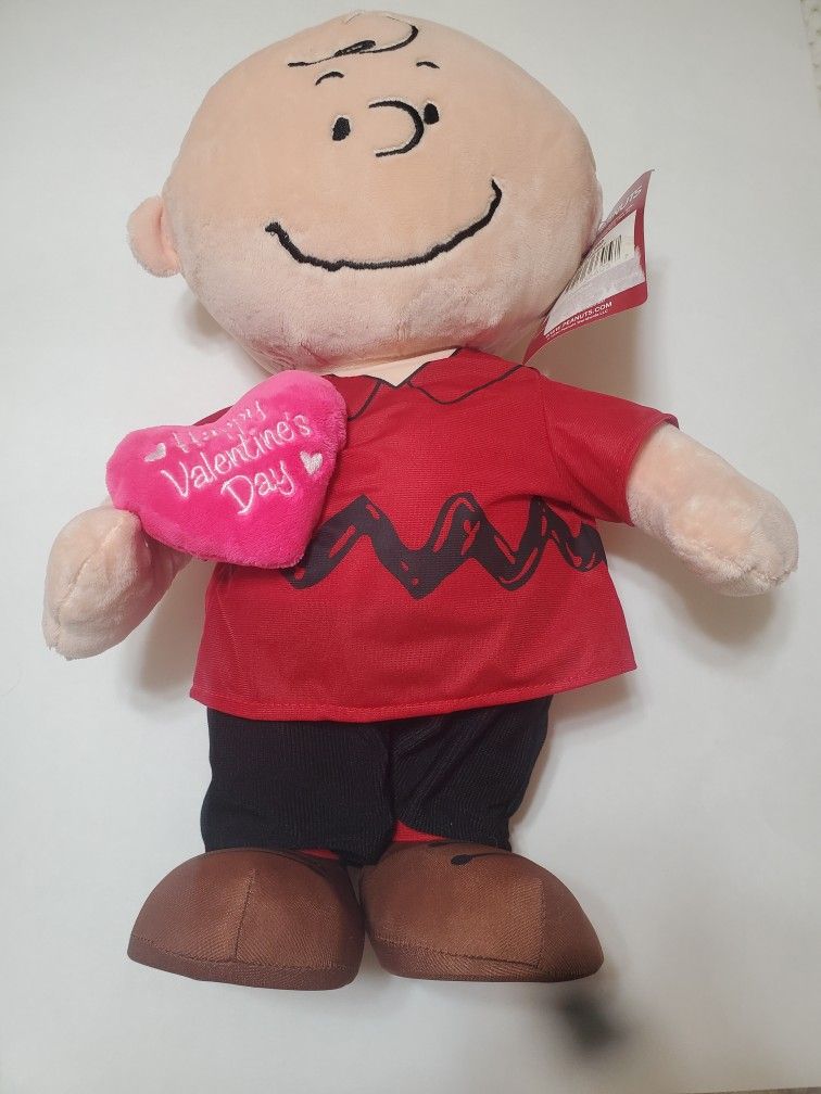 Peanuts Charlie Brown Standing Plush
