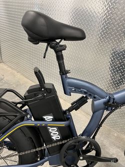 Long Range F9 (FULL SUSPENSION/1000W/20ah Battery) Folding E-Bike, 20x4.0 Fat Tire, 32mph, REAR RACK, TWISY THROTTLE +PEDAL ASSIST SHIMANO GEARS