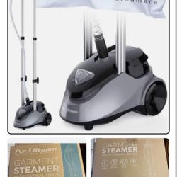 PurSteam Garment Steamer Professional Heavy Duty Industry Leading 2.5 Liter C1