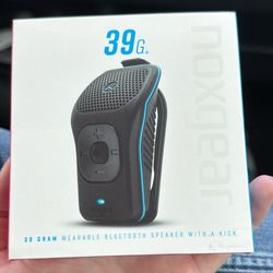 BRAND NEW Nox Gear 39g Wearable Speaker