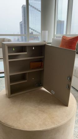 STEELMASTER Large Medical Security Cabinet — Dual Lock, Wall Mount (MMF Industries)
