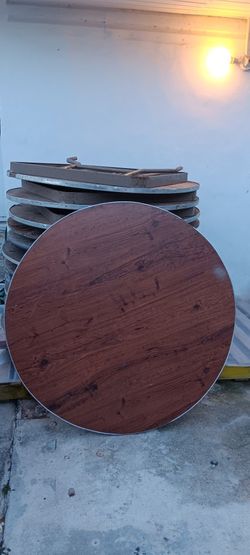 36" /48" / & 60" Round Tables Fits Wood