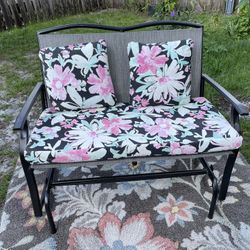 Patio Sofa With Cushions In Good Condition $50 Firm On Price