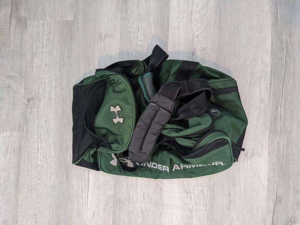 Green Under Armour Gym Bag