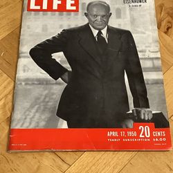 President Eisenhower Life Magazine 
