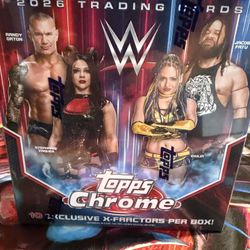 WWE Topps Chrome 2026