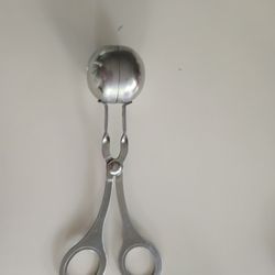Stainless Steel Meatball Scoop, Ball Maker, Ice Tongs, Cookie Dough Scoop for Kitchen Cooking