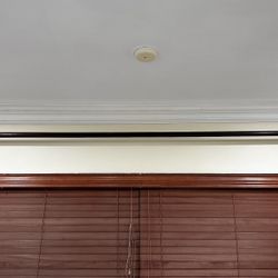 Curtain Rod With Holders Real Wood