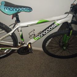 is an Ozone 500 Silver Cany. Mongoose Deception mountain bike. 