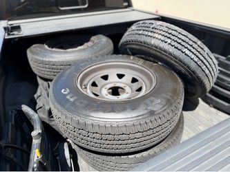 Firestone trailer tires 8.75r16.5lt 6 lug