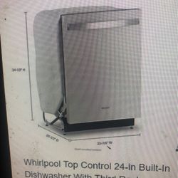 Built In Dishwasher with 3rd Rack