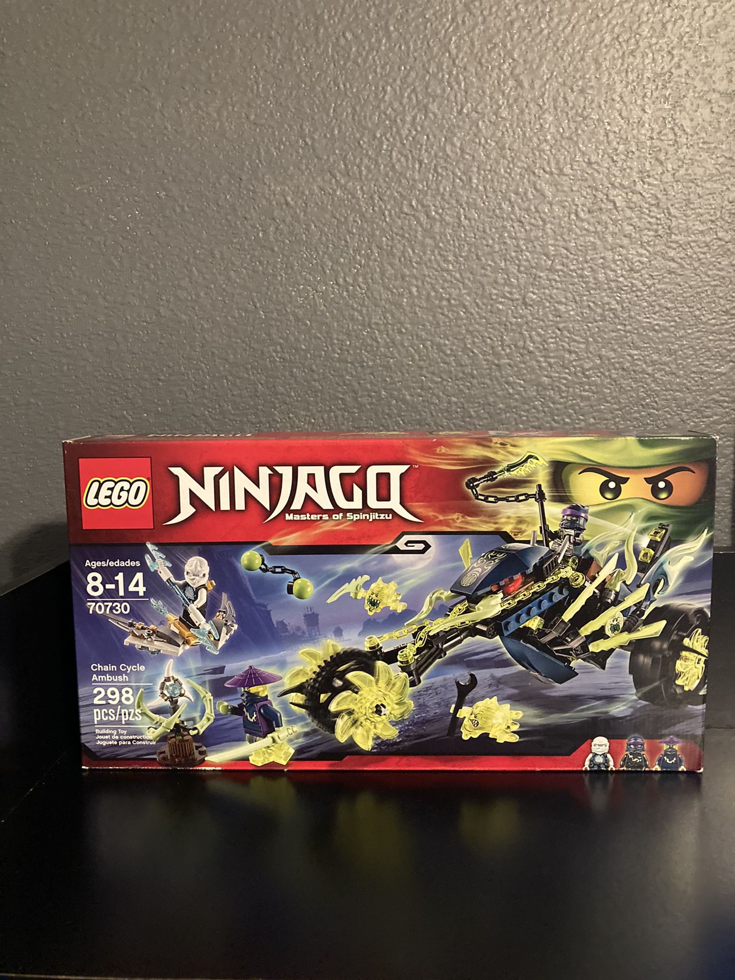 LEGO NINJAGO Chain Cycle Ambush (70730) - NEW & Factory Sealed, RETIRED