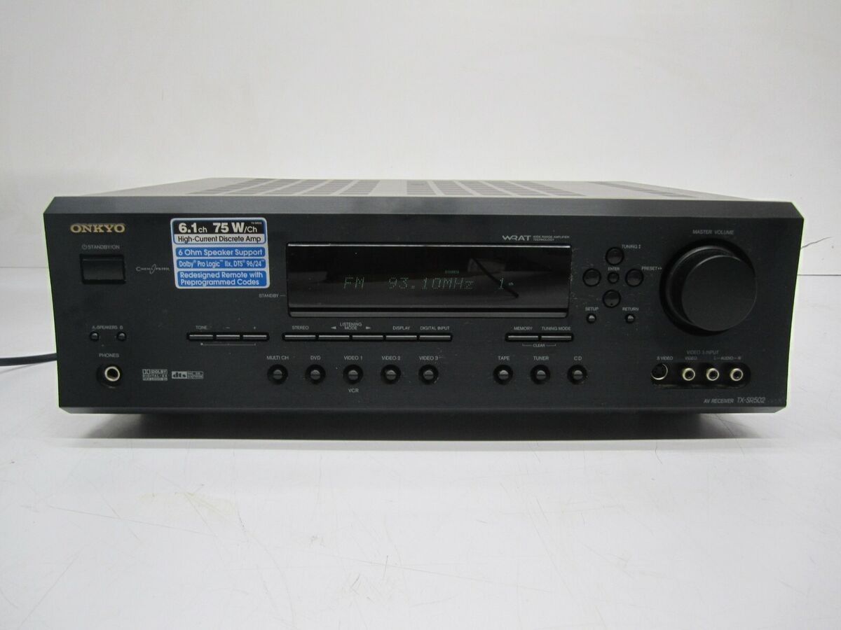 Onkyo 6.1
Home theater receiver