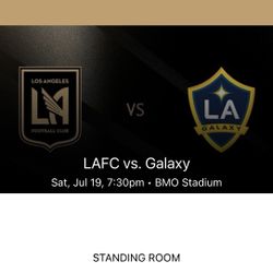 LAFC vs Galaxy Supporter tickets