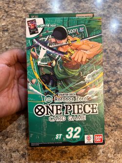 One Piece Starter Deck ST 32 Green Roronoa Zoro - New Sealed