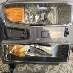 Headlights for a 2020 Chevy Silverado