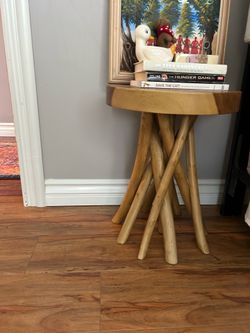 Wood Side Table / Stool