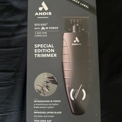 Andis GTX-EXO Black Label Special Edition, Professional Lithium-ion Trimmer