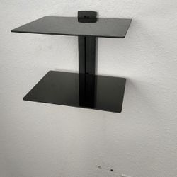 Wall Mounted Glass Shelves