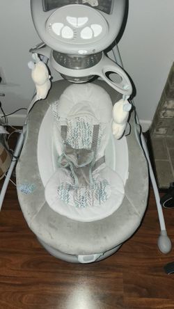 Ingenuity InLighten 2-in-1 Soothing Baby Swing & Rocker
