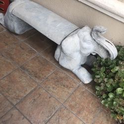 Elephant statue Bench 