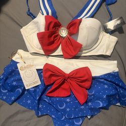 Sailor Moon Hot Topic Bikini Bathing Suit