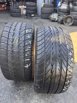 275/40/17 (1) Goodyear (1) BFGoodrich 