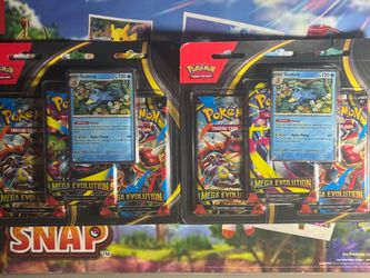 Pokemon TCG Mega Evolution Base 3 Pack Blister