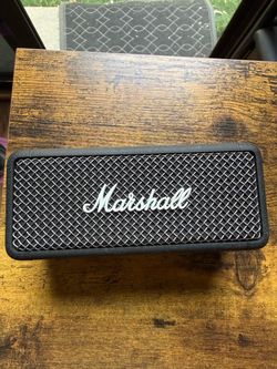 Marshall Emberton III Portable Bluetooth Speaker - Rugged Waterproof/Dust-Proof Design | Loud Stereo Sound, Deep Bass