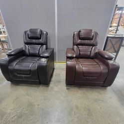New Power Recliner Headrest  For $669 