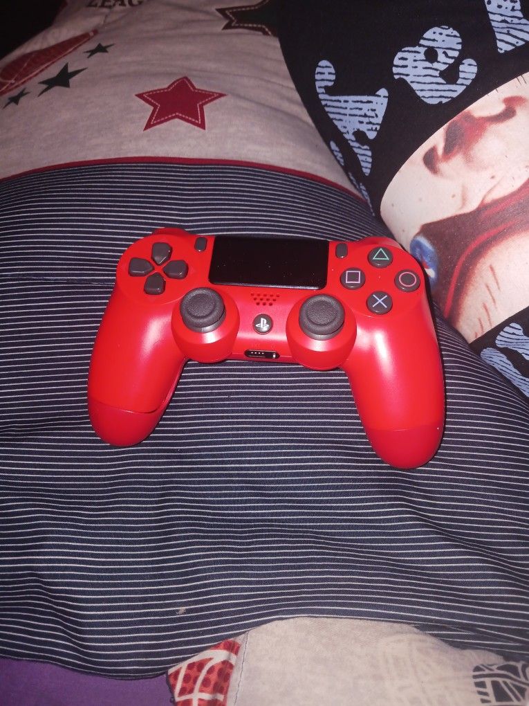 Ps4 Red Wireless Controller